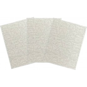 Papier de verre feuille autocollante grain 240 pour PS 13