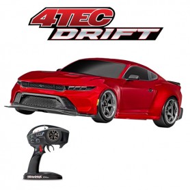 4 TEC DRIFT TRAXXAS ROUGE